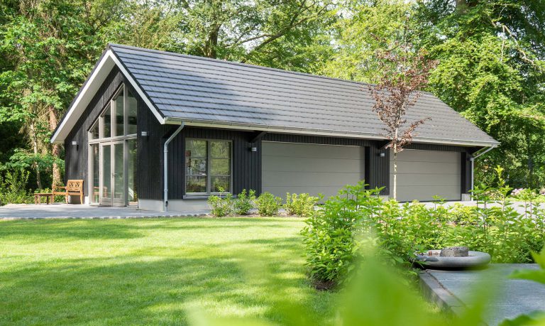 Tuinkantoor met garage Apeldoorn